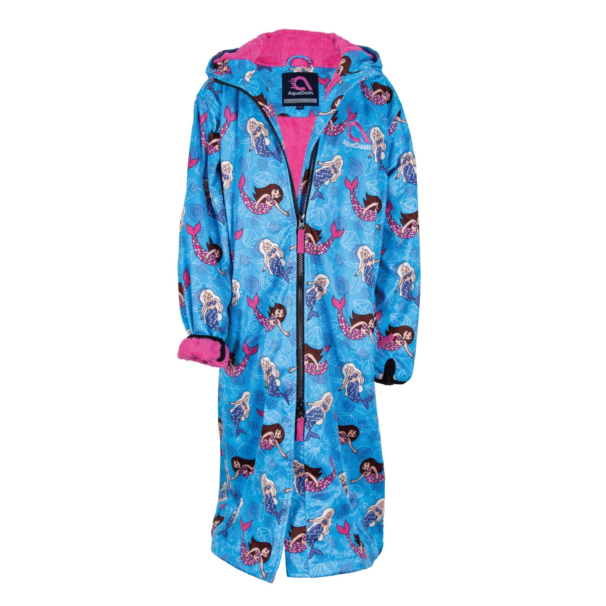 AquaDash swim parka with mermaid