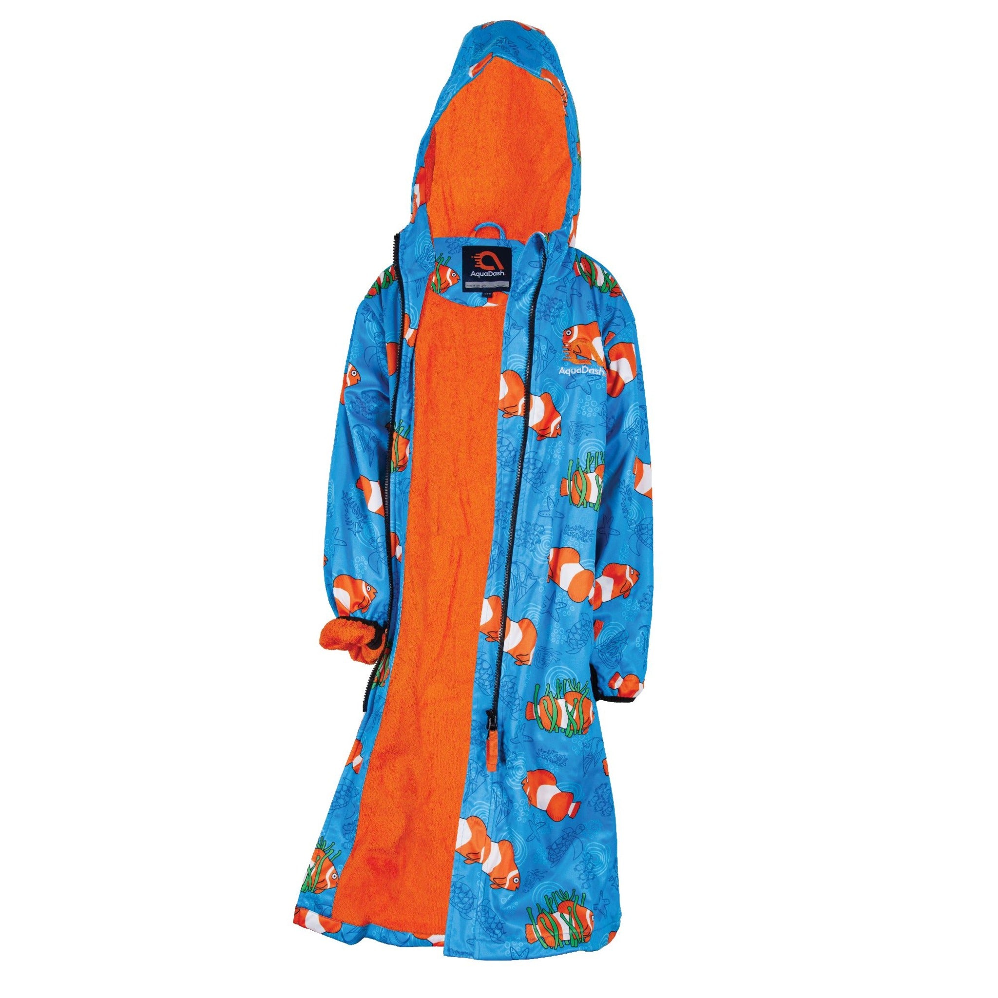 Clown fish swim parka