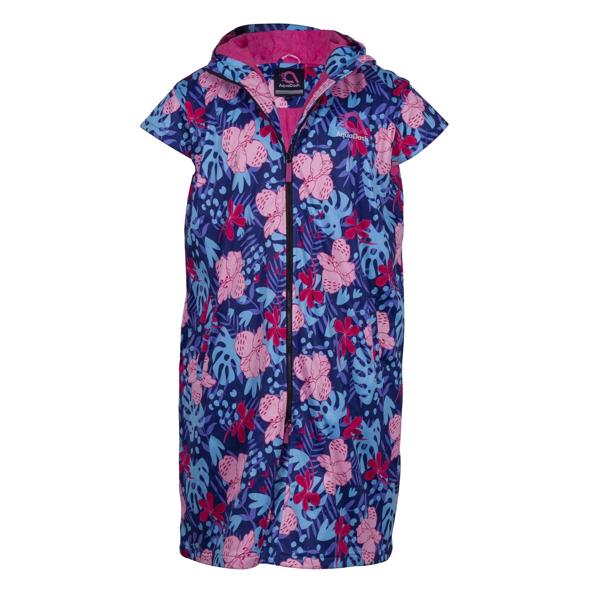 ladies summer tropics swim parka
